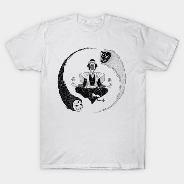 Yin Yang T-Shirt by EmptyIs